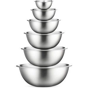Stainless Steel Mixing Bowls (Set of 6)